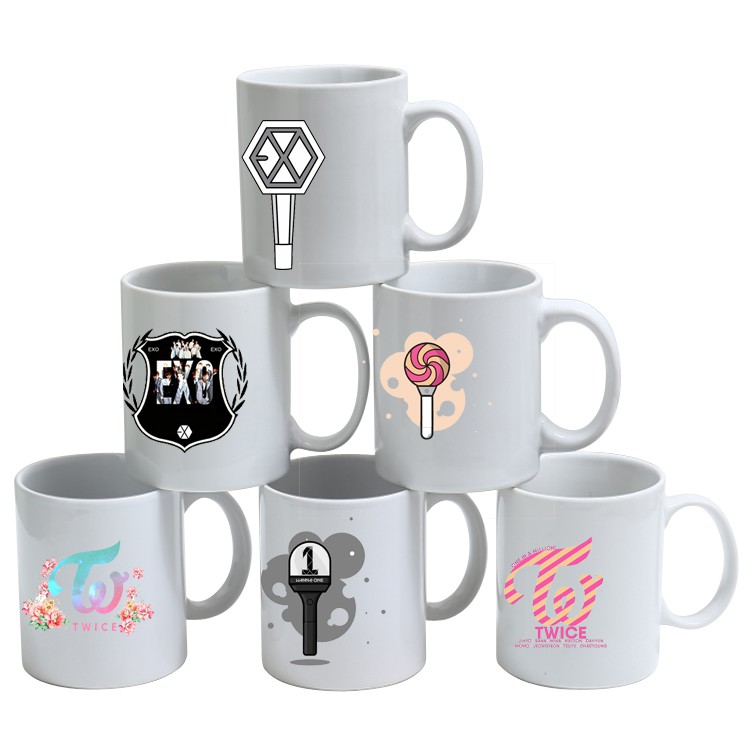 Cốc 2 lớp phi hành gia CNCKI22 ly sứ twice  giữ nhiệt cute dễ thương astronaut