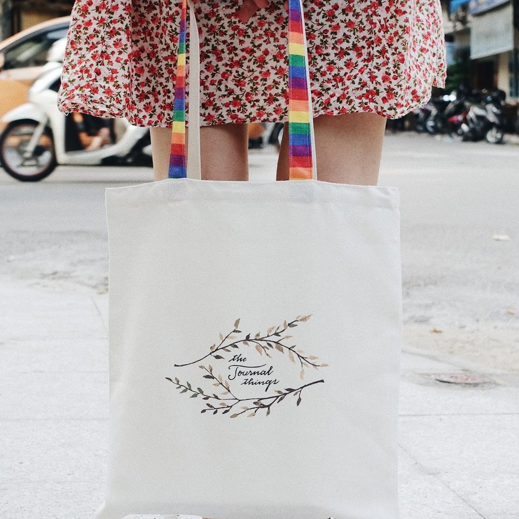 Túi Tote Vải Canvas The Journal Things - Love is Love