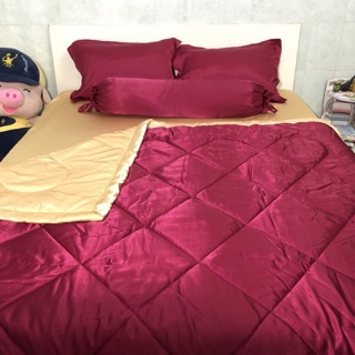 combo mền + vỏ gối phi lụa Thái Tuấn