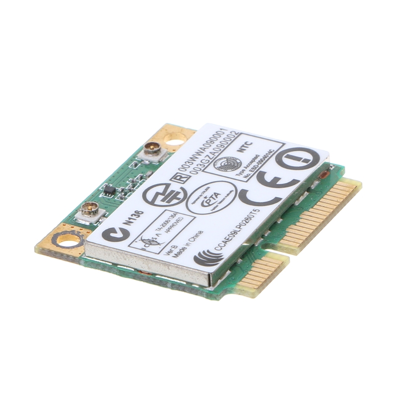 Thẻ mạng không dây CRE AR5B93 AR9283 nửa chiều cao mini PCI-E tốc độ 300Mpbs cho Atheros | BigBuy360 - bigbuy360.vn