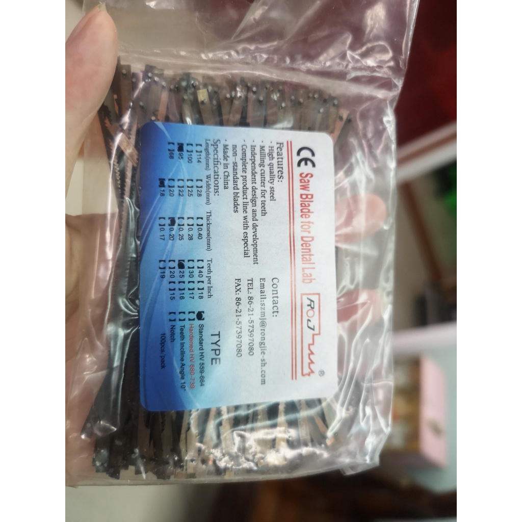 Lưỡi cưa đai labo size trung 9.5 cm