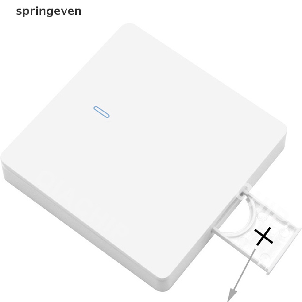 springeven 433MHz RF Wireless Remote Control Switch 86 Type Wall Panel Switch Transmitter RFT