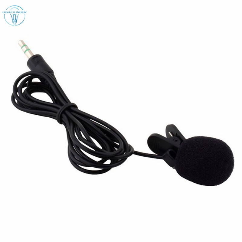Microphone mini rảnh tay có kẹp gắn DG 3.5mm