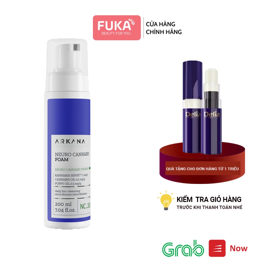 Bọt rửa mặt ARKANA - Bọt rửa mặt dịu nhẹ cấp ẩm cho da cao cấp | BigBuy360 - bigbuy360.vn