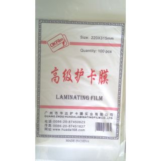 Giấy ép Plastic A4 Mỏng Dày các loại