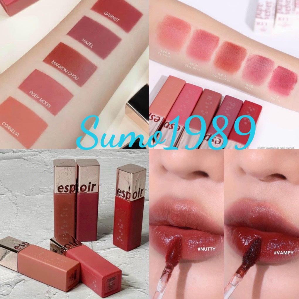 Son Espoir Couture Lip Tint Velvet/Shine Lip Tint