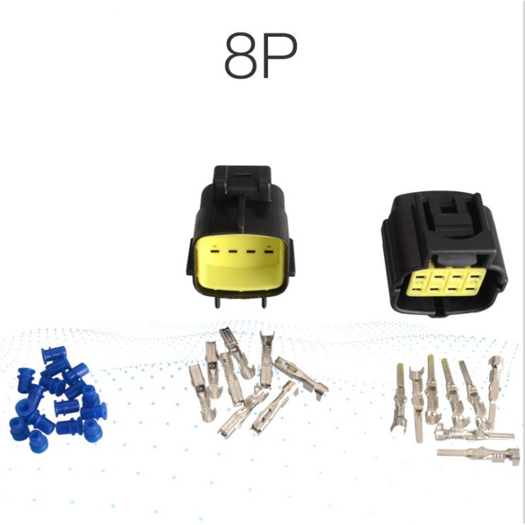 1.8mm Đầu nối dây điện chống nước ô tô xe máy 2P 3P 4P 6P 8P  - Sản phẩm cao cấp của Thiên Lộ