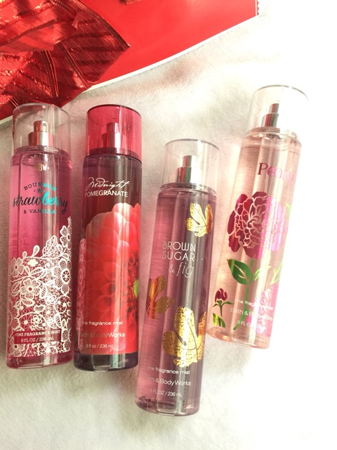Xịt thơm toàn thân Bath &amp; Body Works Hàng Chuẩn Mỹ