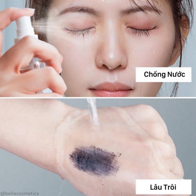 Mascara lâu trôi chuốt mi chống thấm nước làm cong mi siêu mảnh tơi mi KABA