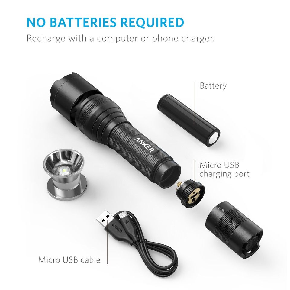 Đèn pin Anker LC90 Flashlight