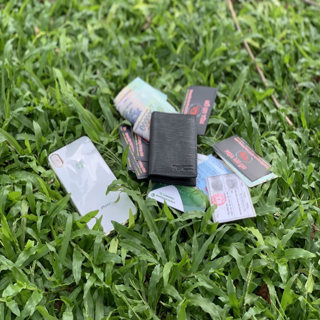 Ví đựng giấy tờ vân EPI dáng đứng thời trang - ví gia công vân EPI da xịn sản xuất tại Việt Nam