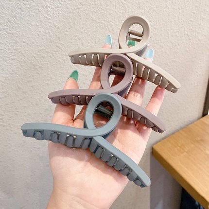 Kẹp tóc nữ nhám đơn giản NPPK005