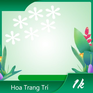 Hoa Trang Trí Tường 6x11 cm