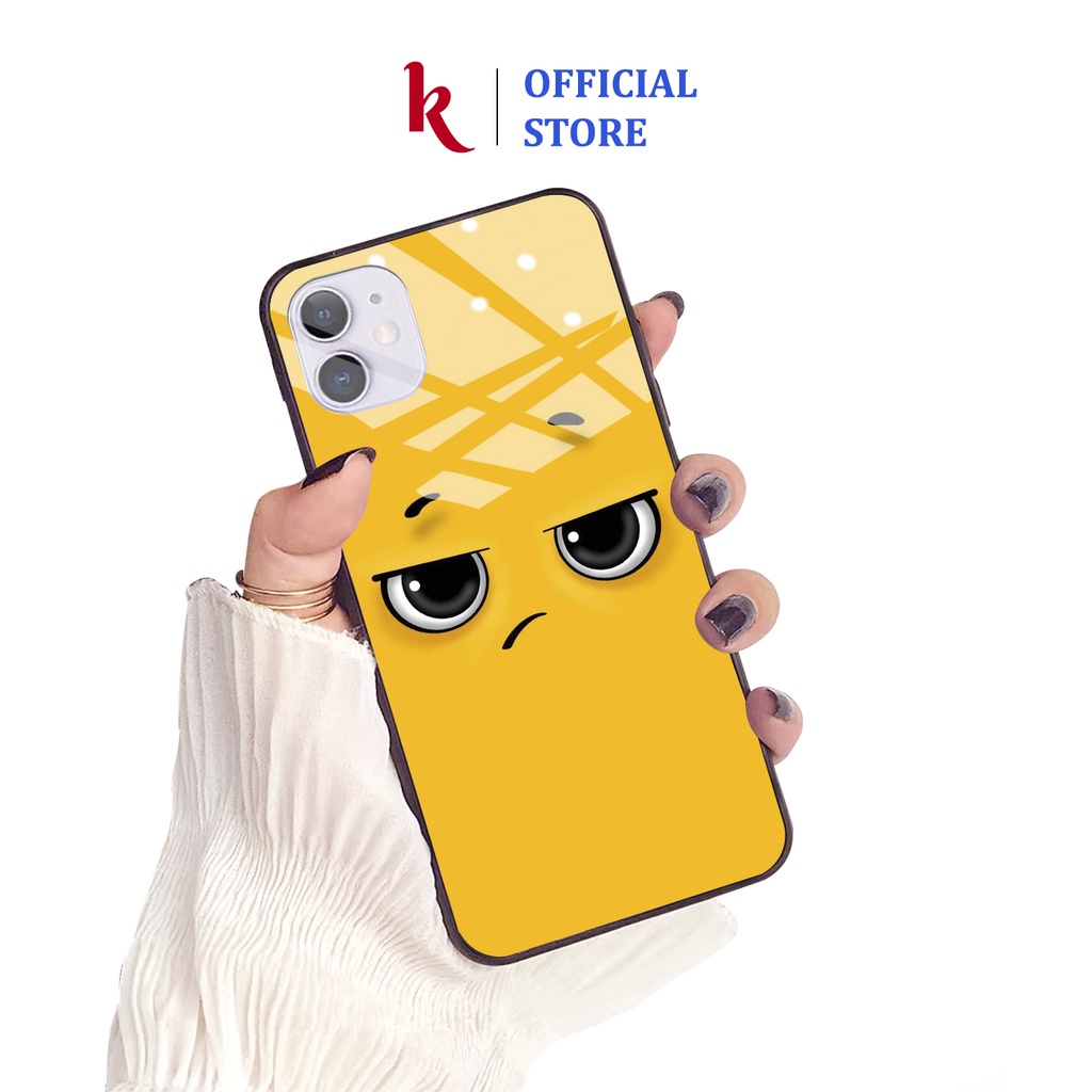 Ốp lưng iphone kính đôi Tâm trạng case 14plus 14 pro max 13 12 promax 11 mini 6 6s 7 8 plus x xr xs Se