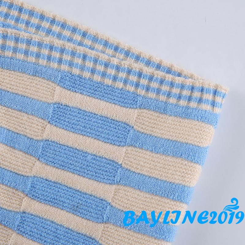 Bay-Women´s Halterneck Tank Tops, Sleeveless Stripe Printed Slim Fit Summer Knitted Tanks, One Size