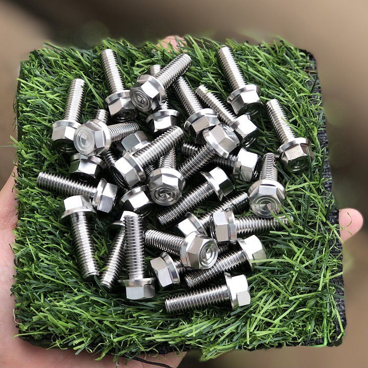 Ốc [bu lông] inox Thái - 8li25 (m8x25) - [FREESHIP XTRA] - gắn cho nhiều loại xe
