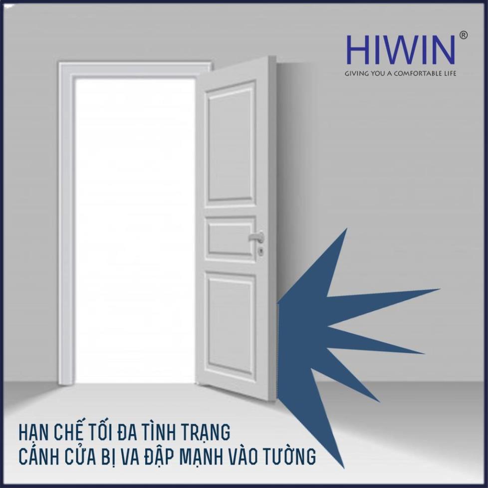 Chặn cửa bán nguyệt inox 304 mặt mờ HIWIN Y-9004