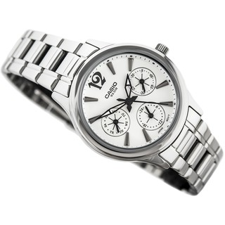 Đồng hồ Nữ Casio LTP-2085D-7AVDF dây inox