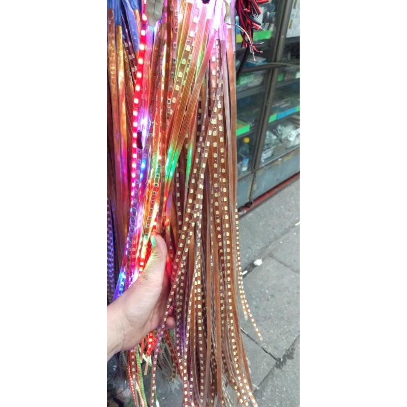Dây led đuổi 7 màu và 1 màu chuyên trang trí xe điện,xe máy