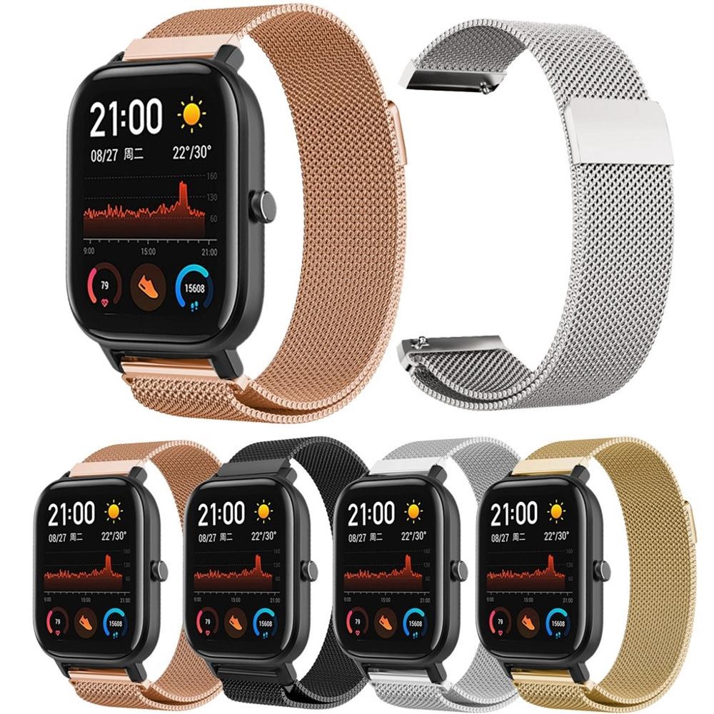 Dây đeo bằng kim loại 20mm dành cho đồng hồ thông minh Xiaomi Huami Amazfit GTS