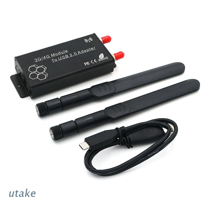 Bộ Chuyển Đổi Utake Mini PCI-E Sang USB Adapter Với Khe Thẻ SIM WWAN/LTE Nâng Cấp Cho 3G 4G