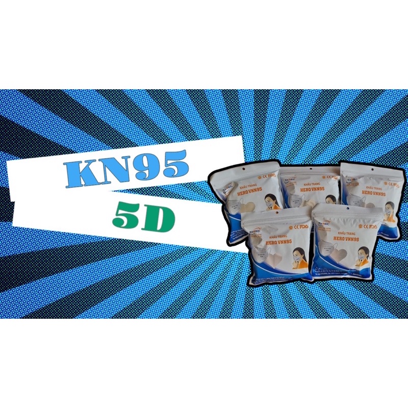KHẨU TRANG N95 5D TÂY SÀI GÒN HÀNG CHUẨN