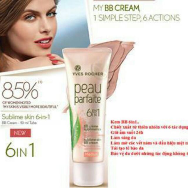 Bb cream 6 in 1 màu Light