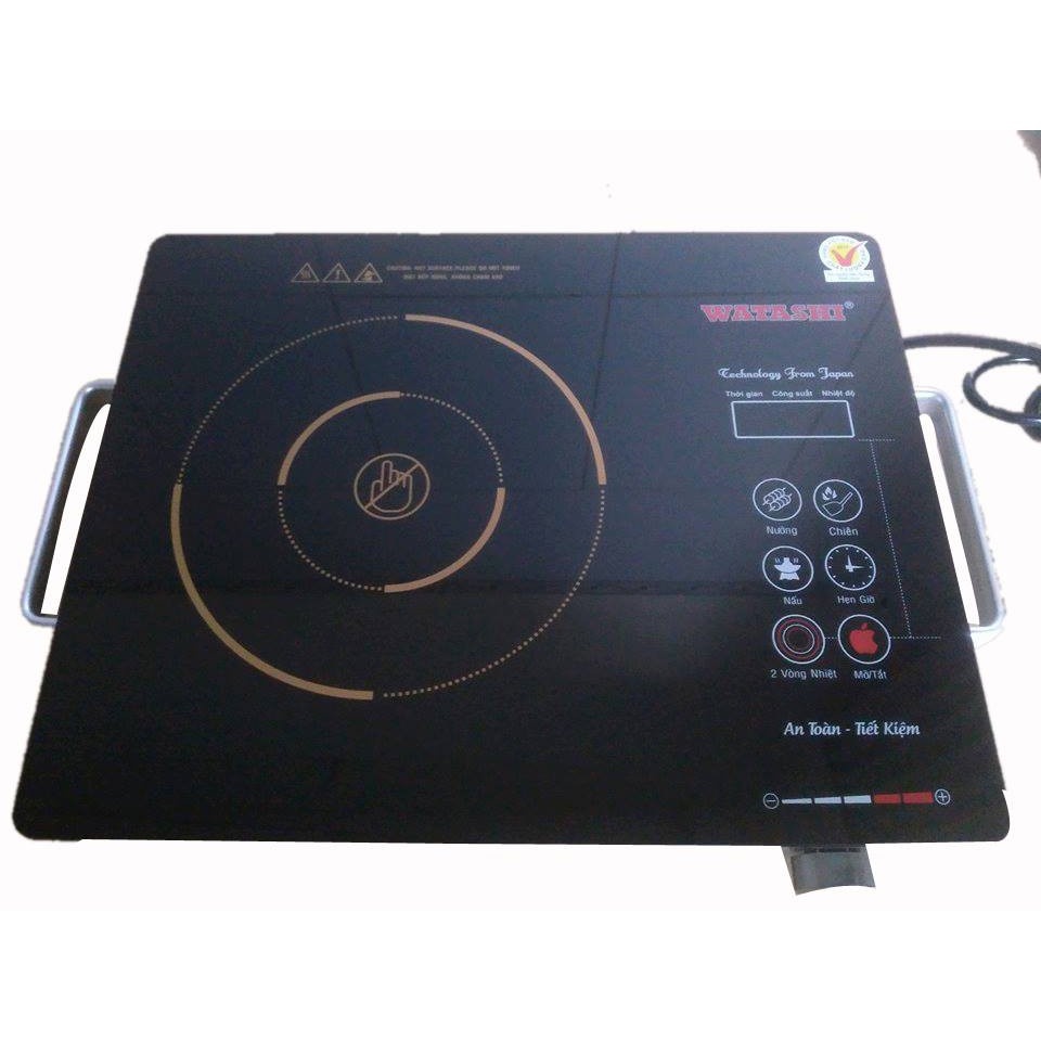 BẾP ĐIỆN HỒNG NGOẠI WATASHI DISLOMA P30 2 VÒNG NHIỆT - TẶNG VỈ NƯỚNG