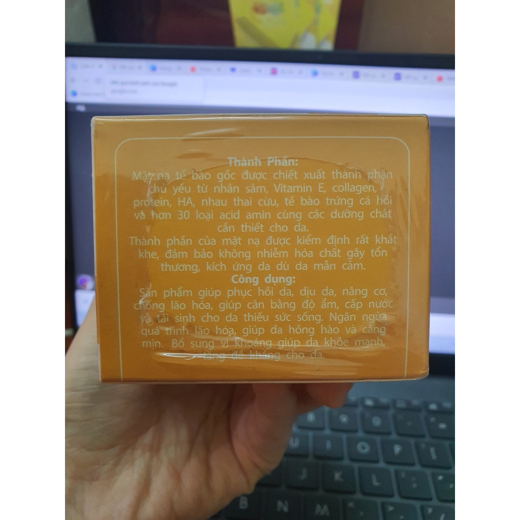 MÀNG TÁI TẠO TẾ BÀO NHÂN SÂM COLLAGEN BN WHITE 50G