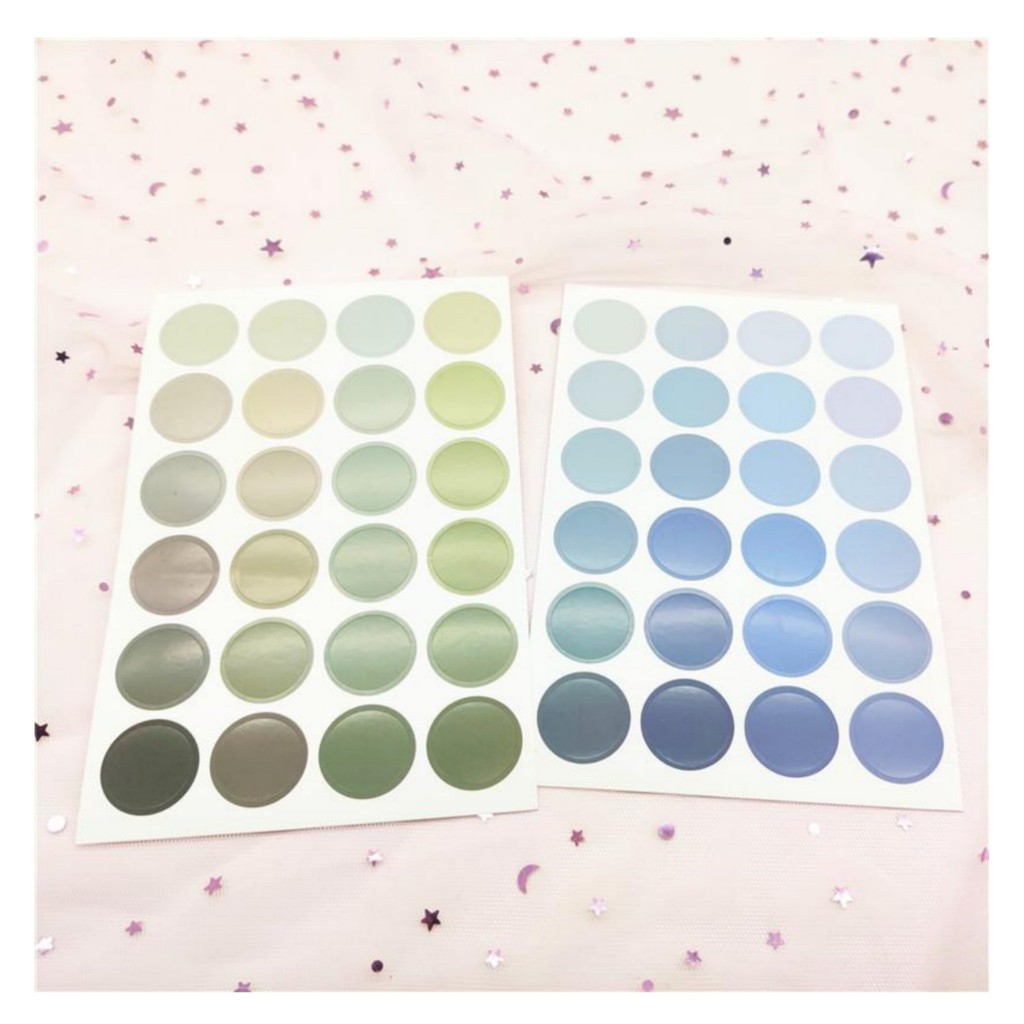 STICKER CHẤM DOT TO