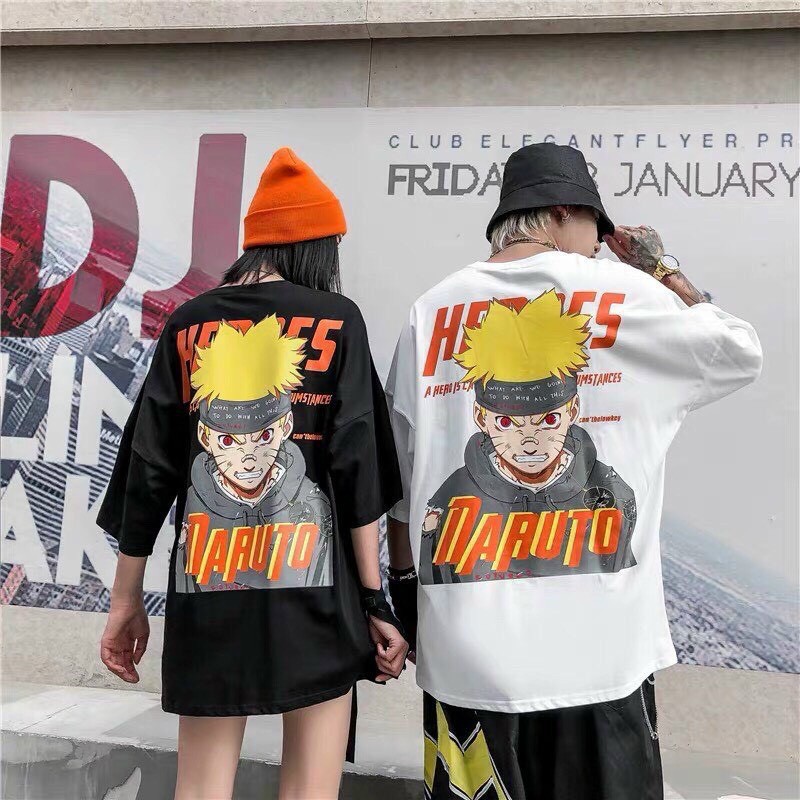 Áo thun hadess freesize chất lượng naruto