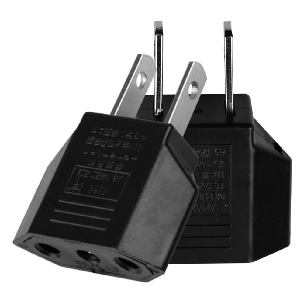 Set 5 Phích Cắm Chuyển Đổi 500w Từ Eu Sang Us