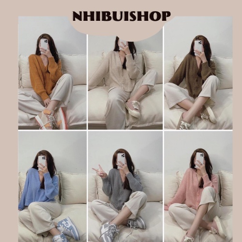 ÁO CADIGAN GẠO NHIỀU MÀU CEN FASHION