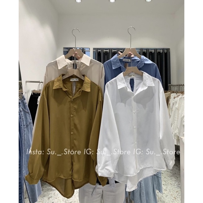 Sơ Mi Xoắn Lưng 5 Màu