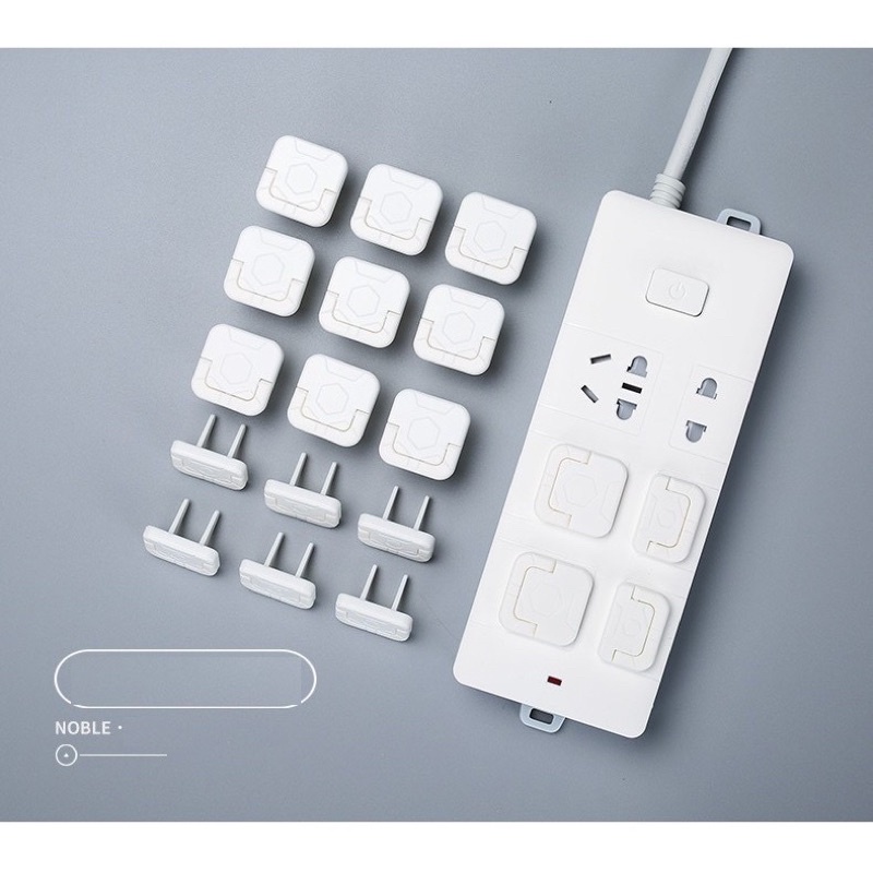 Combo 20 nút bịt ổ điện 2 chân và 3 chân an toàn cho bé -2245 SHIPNHANH88