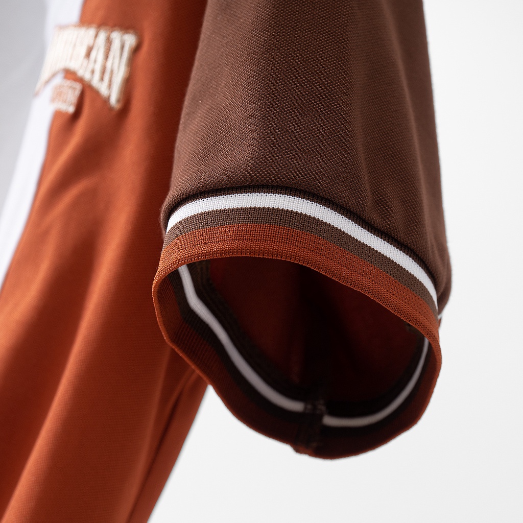 Áo polo nam COWBOY phối classic ,vải CVC,thun cao cấp,chuẩn form,thiết kế phong cách năng động cá tính AREMI APL0028 | BigBuy360 - bigbuy360.vn