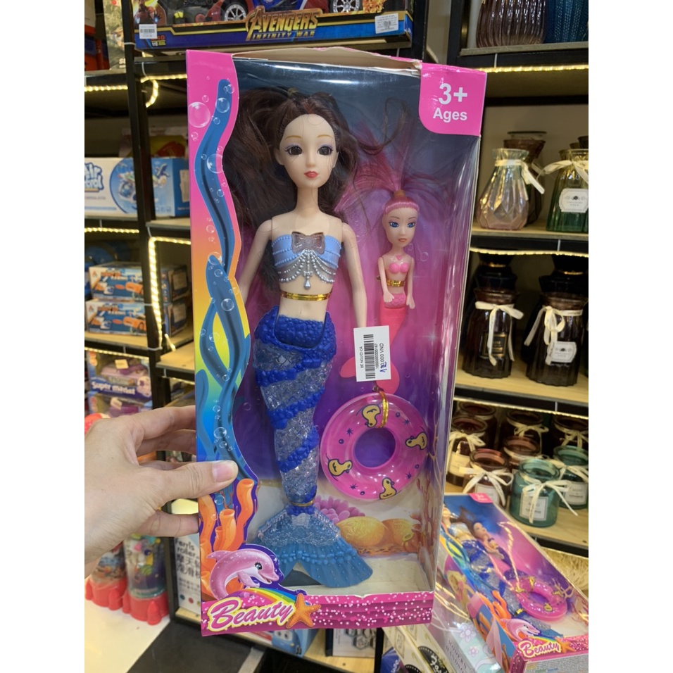 Búp bê BEABE người cá phát sáng