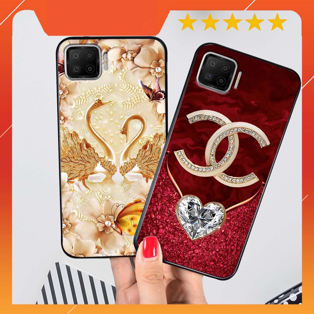 Ốp lưng Oppo A73 in hình hoa xinh xắn, hiện đại , thời trang ,phong cách