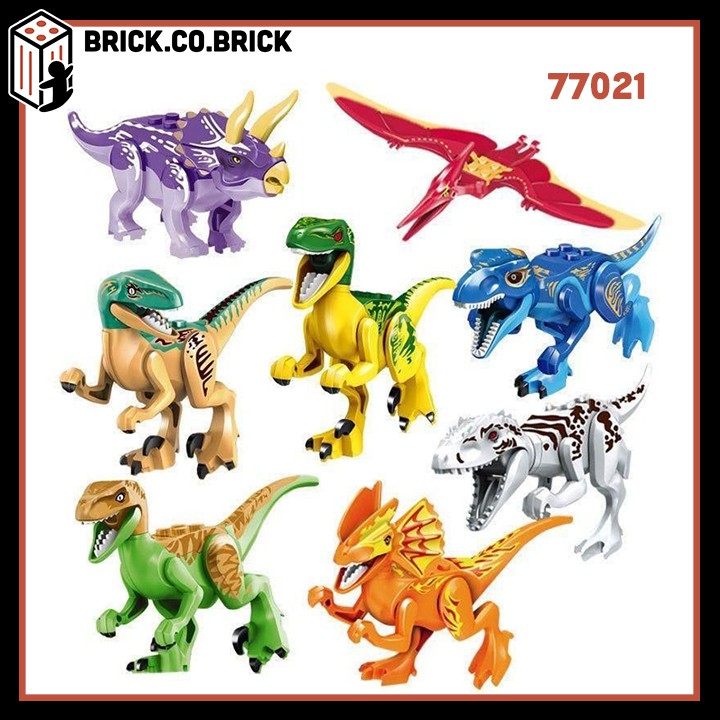 Mô Hình Khủng Long và Đồ Chơi Lắp Ráp Non LEGO Dinosaurs Jurassic Park T Rex Tyrannosau 77021