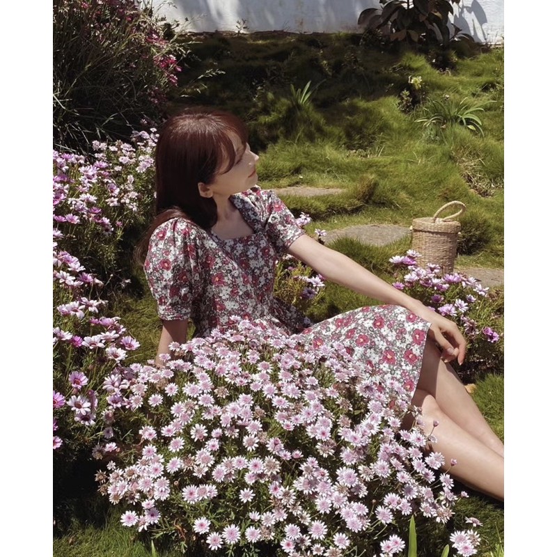 Đầm hoa siêu xinh