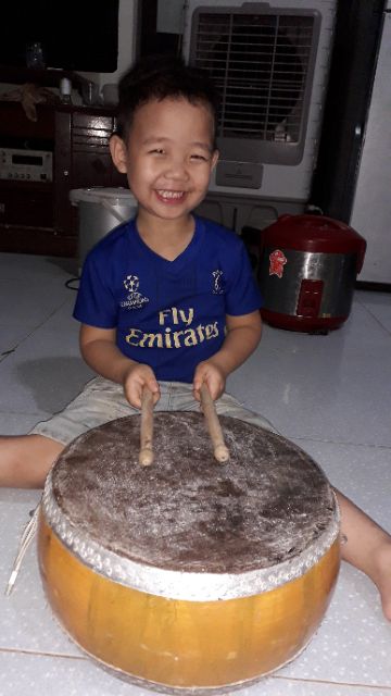 Trống trẻ em ,trống đội kèm dùi