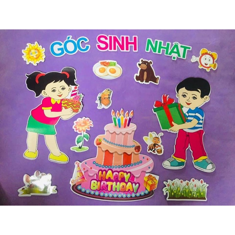 30 Tranh Góc Lớp Mầm Non Bằng Xốp - Trang Trí Góc Mầm Non