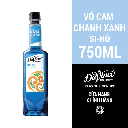 Siro Vỏ Cam Chanh Xanh / Syrup Bluesky - DaVinci Gourmet 750ml