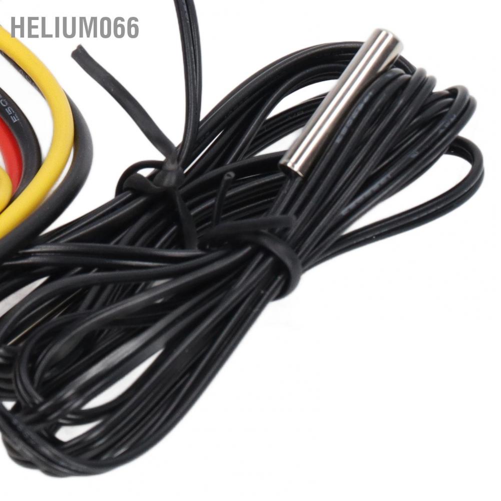 Helium066 Dual Display Temperature Humidity Controller Heating Cooling Thermostat Switch NTC 10K Sensor 12V