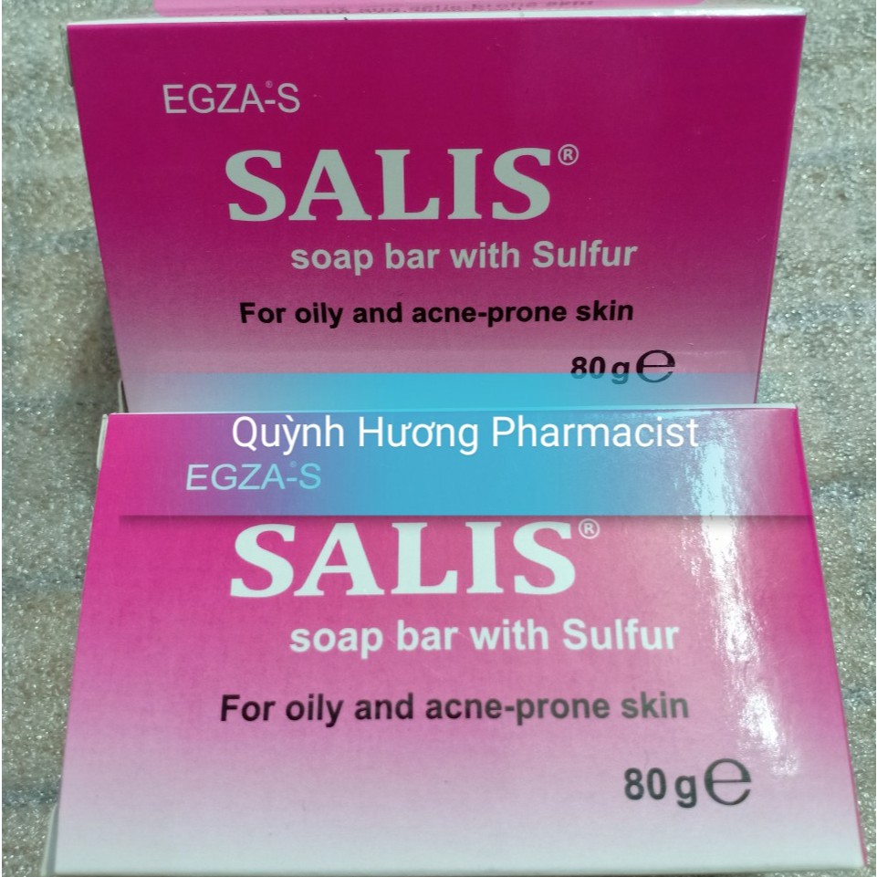 Xà phòng SALIS 80g giúp làm sạch cơ thể