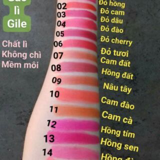 [mini]Son gấc lì Gile handmade