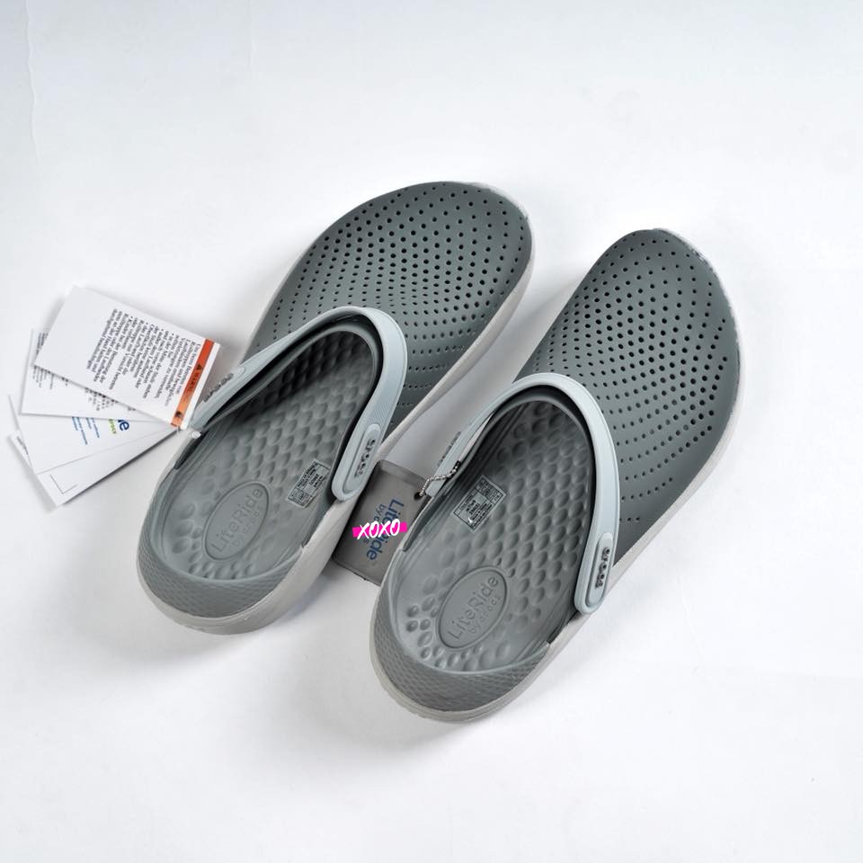 Dép bít đầu nam Clog - Sục nhựa nam - Chất liệu nhựa PVC kết hợp EVA nhiều màu, siêu nhẹ, không thấm nước