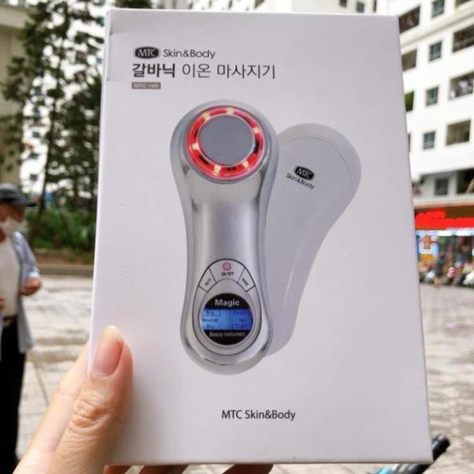 Máy điện di Ion cầm tay Galvanic Ion Skin Massage MTC Skin&Body