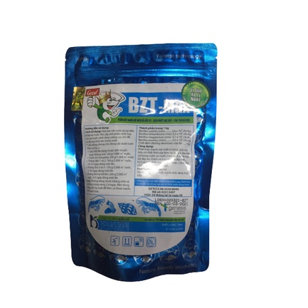 BZT MAX CHẾ PHẨM SINH HỌC MEN VI SINH XỬ LÝ LÀM SẠCH ĐÁY AO NUÔI TÔM CÁ TỐT NHẤT GÓI 227G