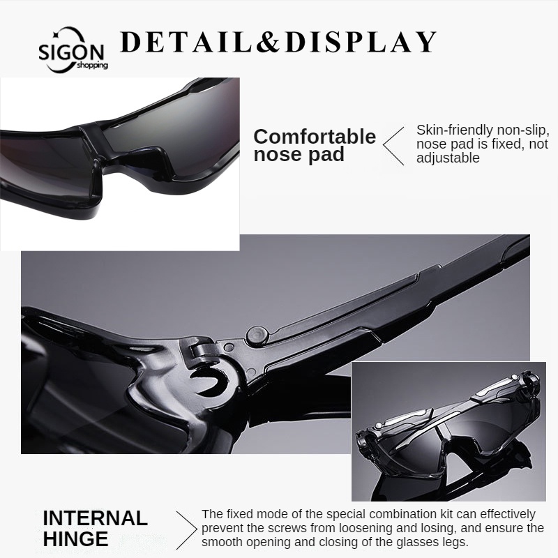 Kính Mát Thể Thao Chống Tia UV400 Nhiều Màu Sắc